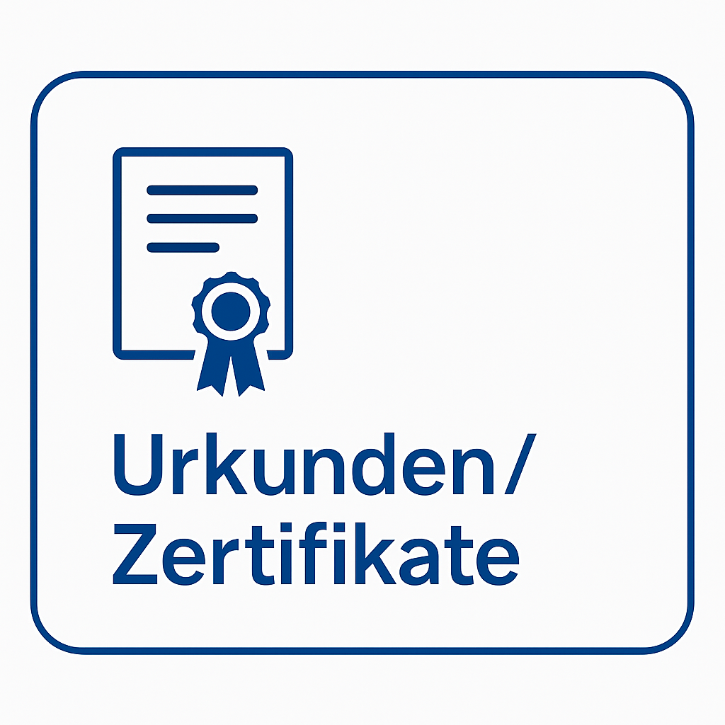 Documents/certificats